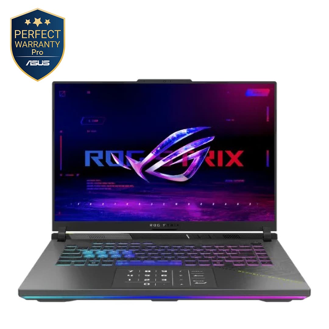 Asus ROG Strix G16 G614FR-G4032W Gaming Laptop ,AMD Ryzen 9 9955HX 16 Inch ,1 Terabyte SSD ,32 GB ,NVIDIA GeForce RTX 5070 TI ,Windows 11 - Volt Green