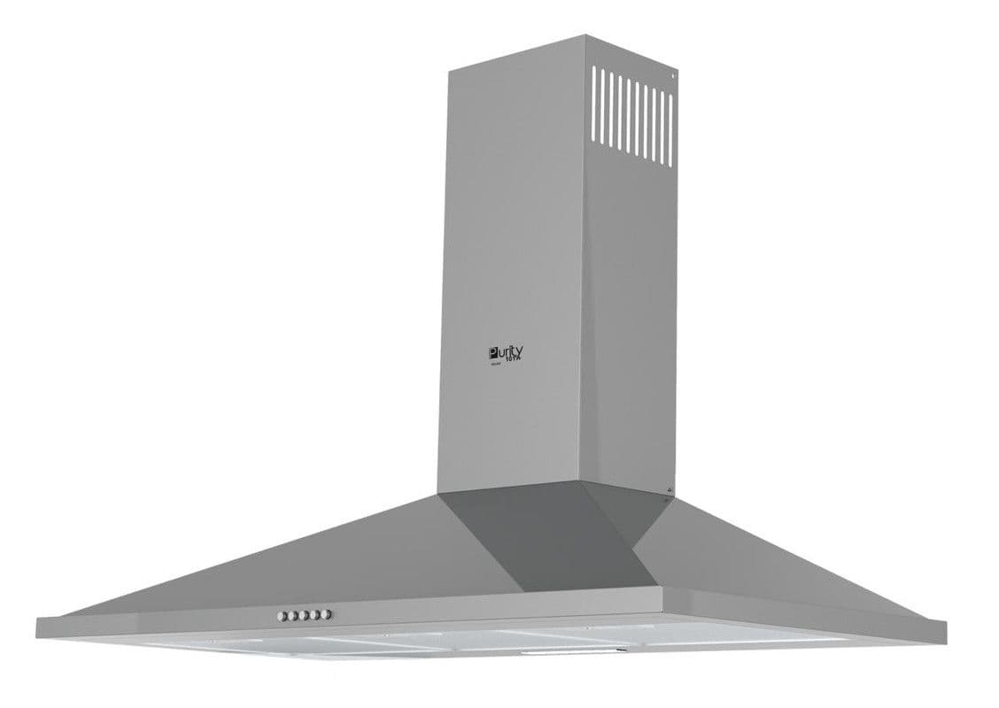Purity ETO Pro Plus Built-In Pyramids Hood , 90 Centimeter , Stainless Steel