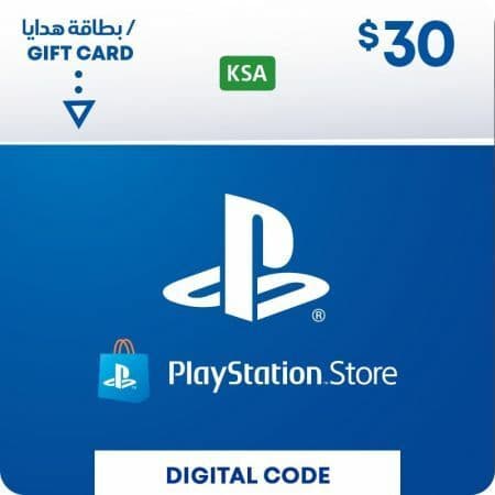 Sony PlayStation KSA 30 USD Digital Card PSN