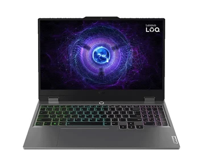 Lenovo LOQ 15IAX9 Gaming Laptop ,Intel Core i5-12450HX 15.6 Inch ,512 GB SSD ,8 GB ,NVIDIA GeForce RTX 3050 ,FreeDos - Luna Grey
