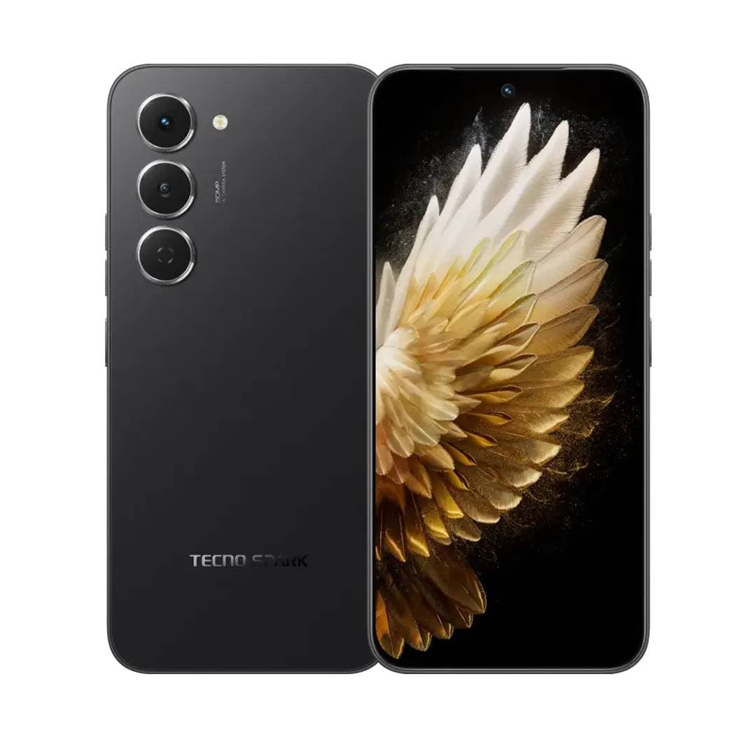 Tecno Spark 40 Pro , 256 GB , 8 GB , 4G , Dual-SIM - Ink Black