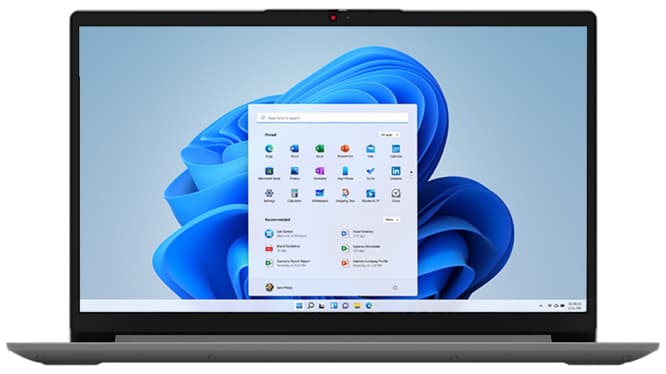 Lenovo Ideapad 1 Laptop ,Intel Core i5-1235U 15.6 Inch ,512 GB SSD ,8 GB ,Intel Iris XE Graphics ,Windows 11 - Grey