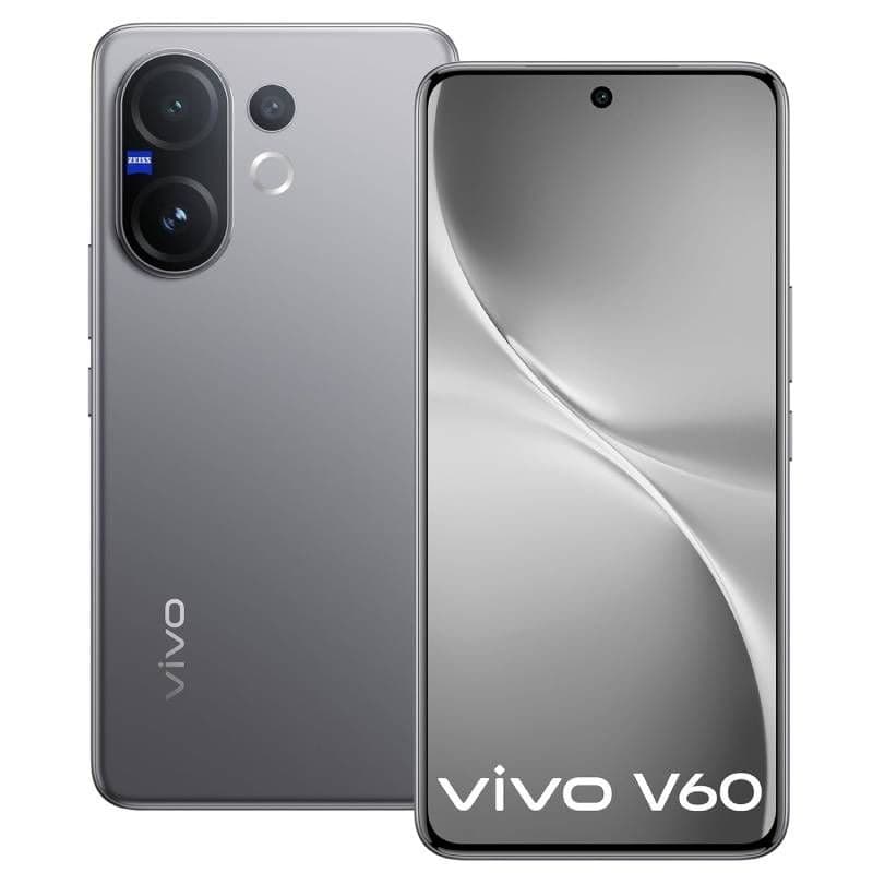 Vivo V60 , 256 GB , 12 GB , 5G , Dual-SIM - Mist Grey