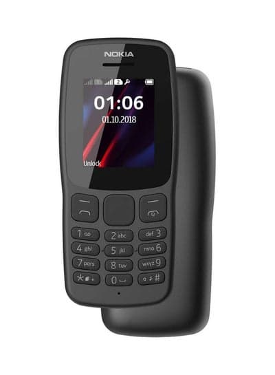 Nokia 106 (2018) Dual-SIM , Black