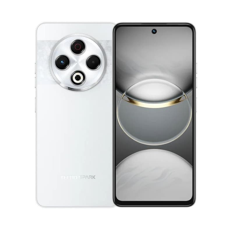Techno Spark 30 , 256 GB , 8 GB , 4G LTE , Dual-SIM - Astral Ice