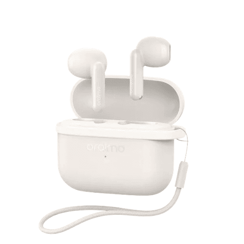 Oraimo SpaceBuds Air Earbuds , AI Call Noise Cancellation , White - OTW-324S