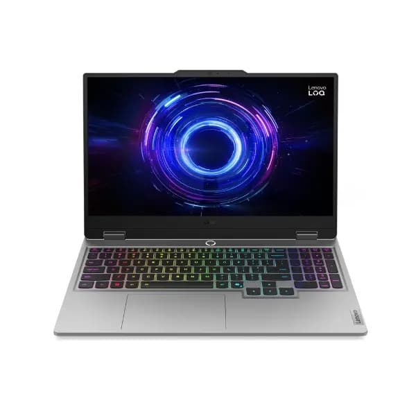 Lenovo LOQ 15IRX10 83JE00WVED Gaming Laptop ,Intel Core i7-14700HX 15.6 Inch ,512 GB SSD ,16 GB ,NVIDIA GeForce RTX 5060 ,FreeDos - Luna Grey