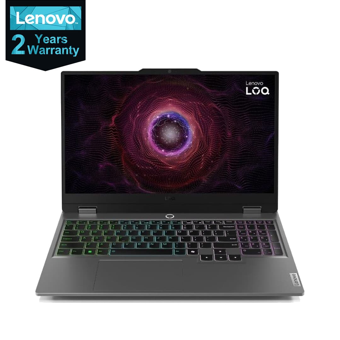 Lenovo LOQ 15ARP9 83JC00DBED Laptop ,AMD Ryzen 7 7435HS 15.6 Inch ,1 Terabyte SSD ,24 GB ,NVIDIA GeForce RTX 4070 ,Windows 11 - Luna Grey