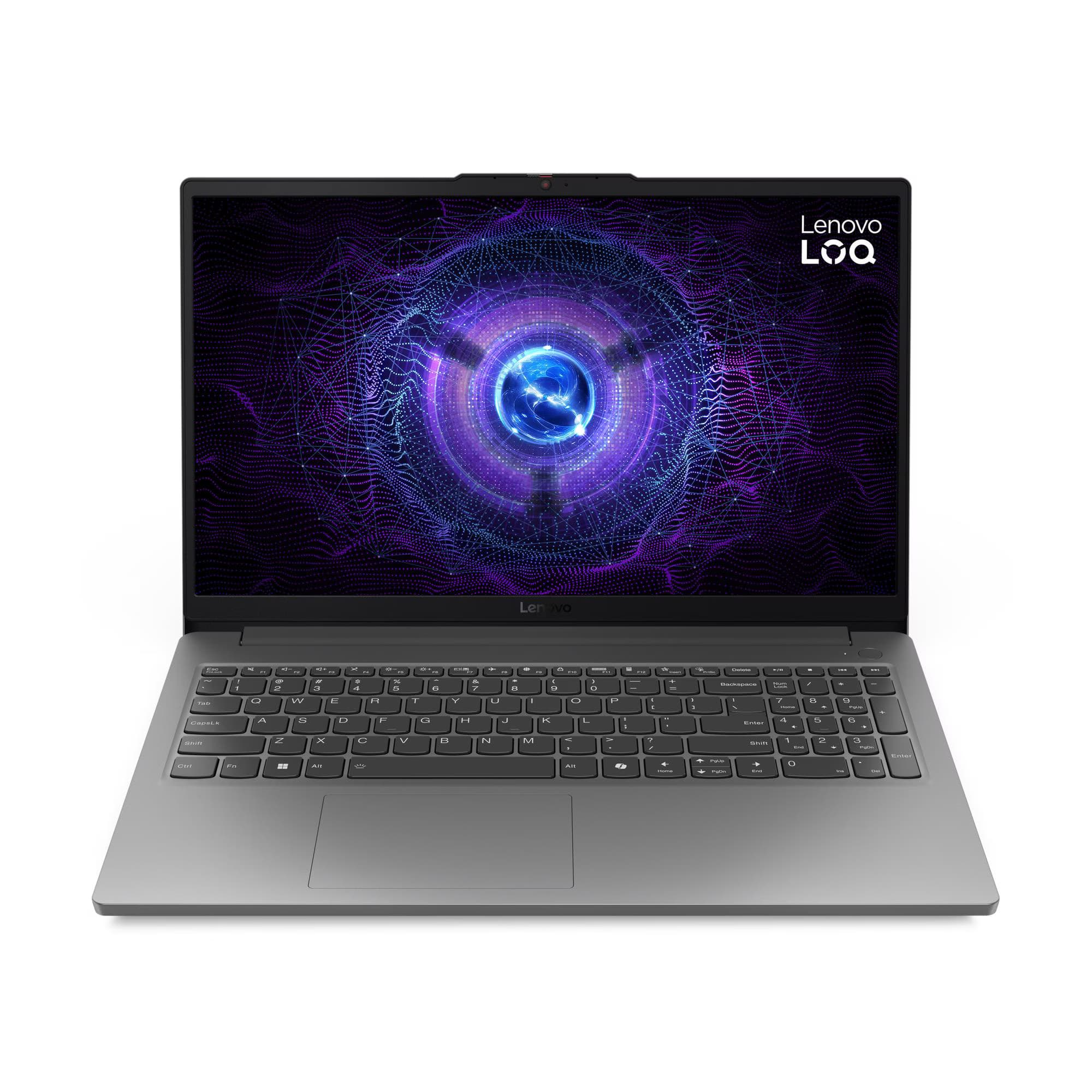 Lenovo LOQ 15IAX9E 83LK006AIN Gaming Laptop ,Intel Core i5-12450HX 15.6 Inch ,512 GB SSD ,12 GB ,NVIDIA GeForce RTX 3050 ,Windows 11 - Luna Grey