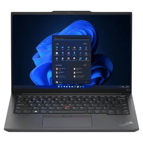 Lenovo E14 ThinkPad Gen 5 Laptop ,Intel Core i5-1335U 14 Inch ,512 GB SSD ,8 GB ,NVIDIA GeForce MX550 ,FreeDos - Graphite Black