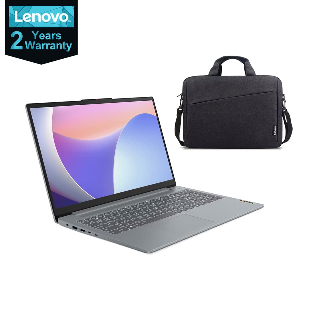 Lenovo Idea Pad 3 Slim 15IRH8 83EM00D5ED Laptop ,Intel Core i5-13420H 15.6 Inch ,512 GB ,16 GB ,Intel UHD Graphics ,FreeDos - Arctic Grey