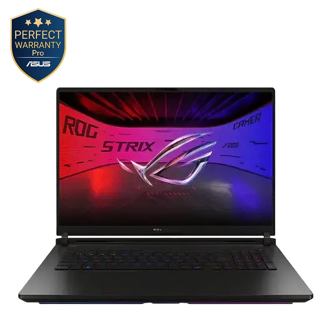 Asus ROG Strix SCAR 18 G835LX-AI464W Gaming Laptop ,Intel Core Ultra 9 275HX 18 Inch ,4 Terabyte SSD ,64 GB ,NVIDIA GeForce RTX 5090 ,Windows 11 - Black