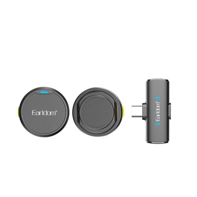 Earldom Wireless Lavalier Microphone , Black - MC15c