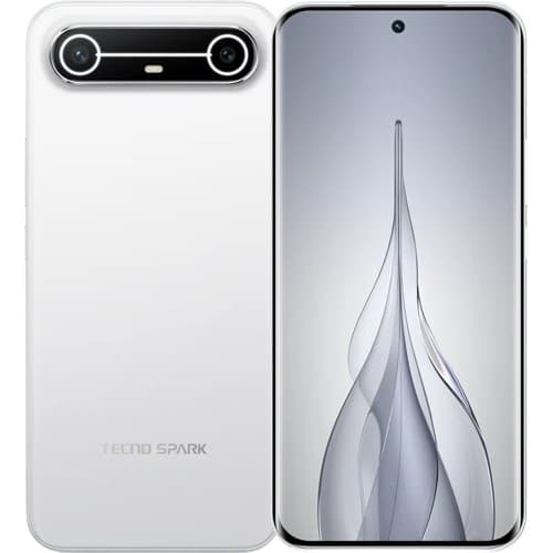 Tecno Spark Slim , 256 GB , 8 GB , 4G , Dual-SIM - Slim White