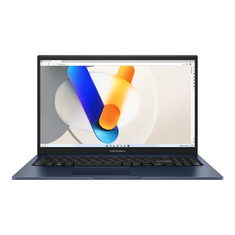 Asus Vivobook X1504VA-NJ017W Laptop ,Intel Core i7-1355U 15.6 Inch ,512 GB SSD ,8 GB ,Intel Iris Graphics ,Windows 11 - Quiet Blue