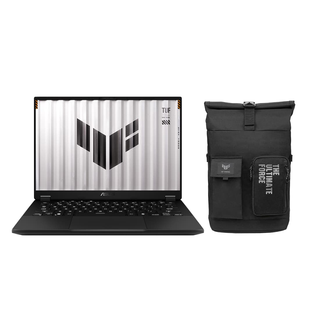 Asus TUF A14 FA401WU-RG037W Laptop ,AMD Ryzen AI 9 HX 370 14 Inch ,1 Terabyte SSD ,16 GB ,NVIDIA GeForce RTX 4050 ,Windows 11 - Jaeger Grey