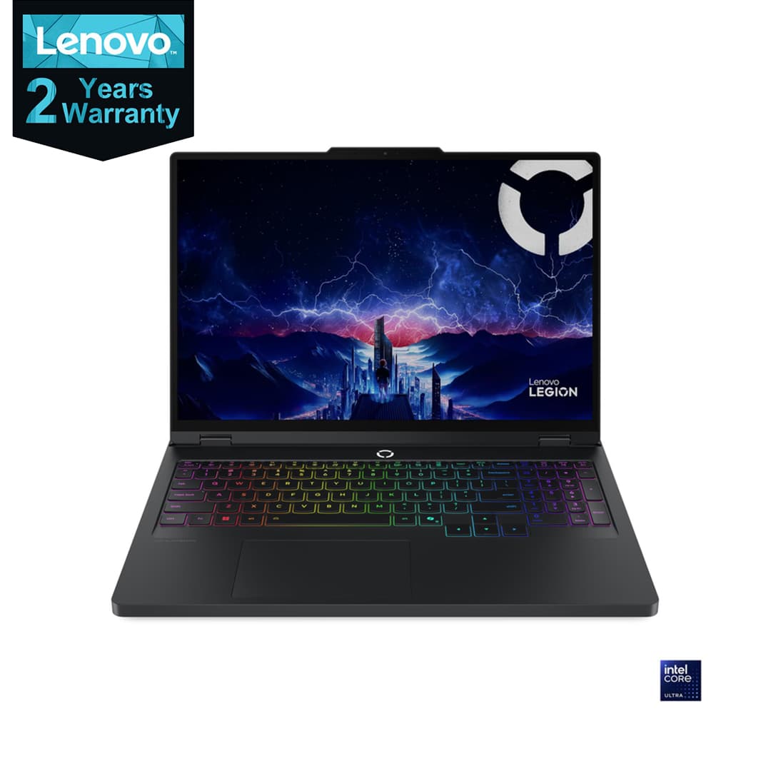 Lenovo Legion Pro 5 16IRX10-83NN001SED Laptop ,Intel Core i7-14650HX 16 Inch ,512 GB SSD ,16 GB ,NVIDIA GeForce RTX 5050 ,Windows 11 - Eclipse Black
