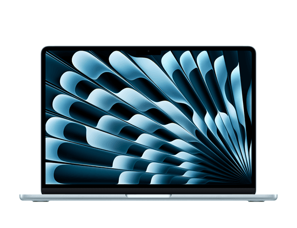 Apple MacBook Air Laptop ,Apple M4 chip with 10-core CPU 13.6 Inch ,512 GB SSD ,16 GB ,Apple 8-core GPU ,macOS - Sky Blue