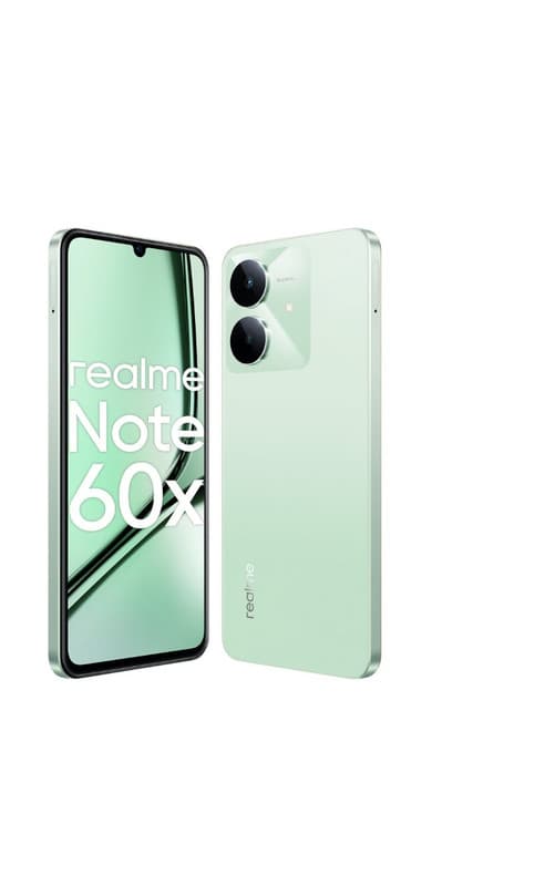Realme Note 60x , 64 GB , 3 GB , 4G , Dual-SIM - Wilderness Green