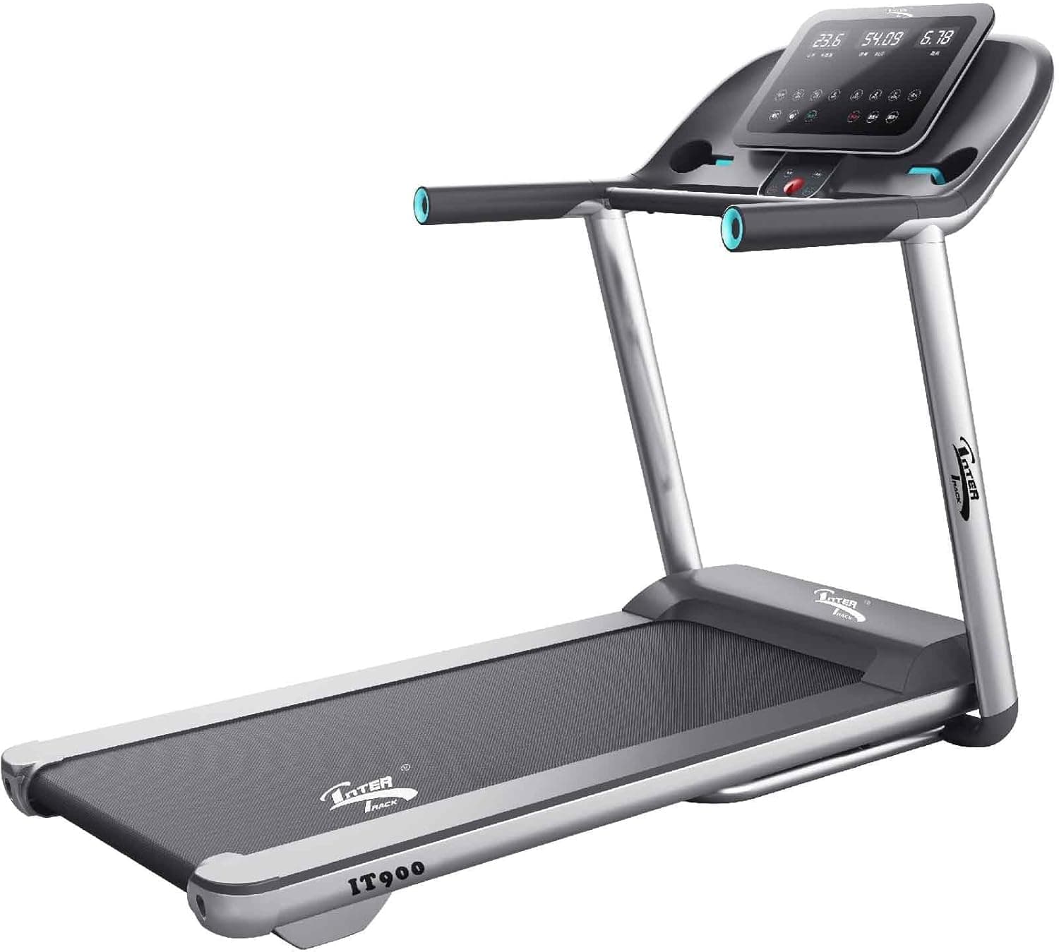 Inter Track Treadmill , 130 Kilogram 3 horsepower , Black - IT-900