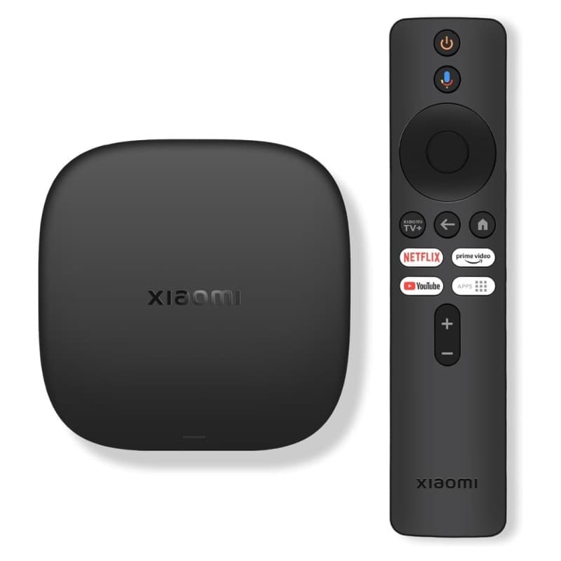 Xiaomi S 3rd Gen TV Box , 4K UHD , Black - PFJ4191EU