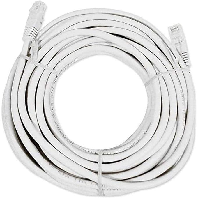 Lava Ethernet Cable , Ethernet 30 Meter , White