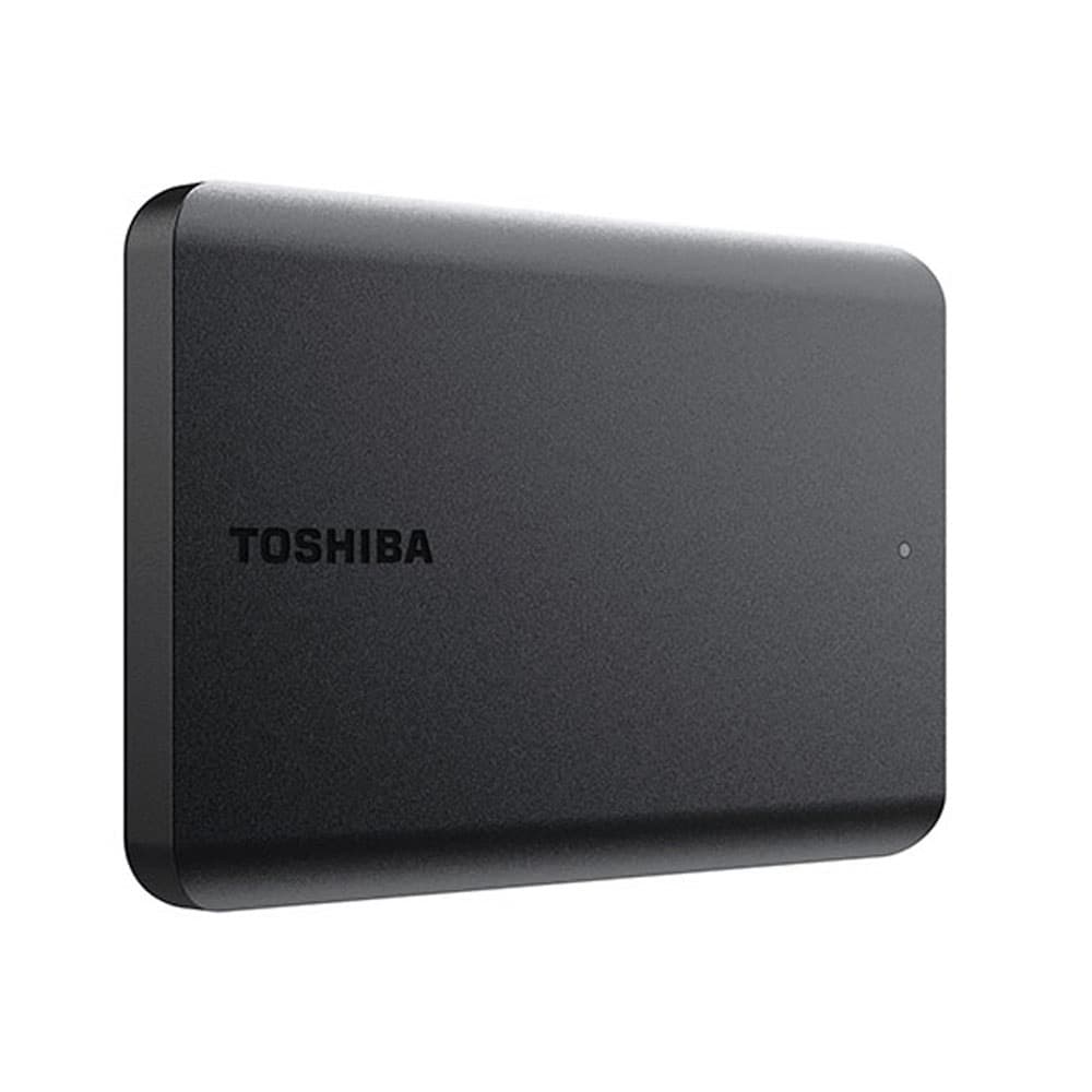 Toshiba Canvio Basics External Hard Disk Drive, 2.5 Inch, 5.0 Gbit/s - HDTB510EK3AA
