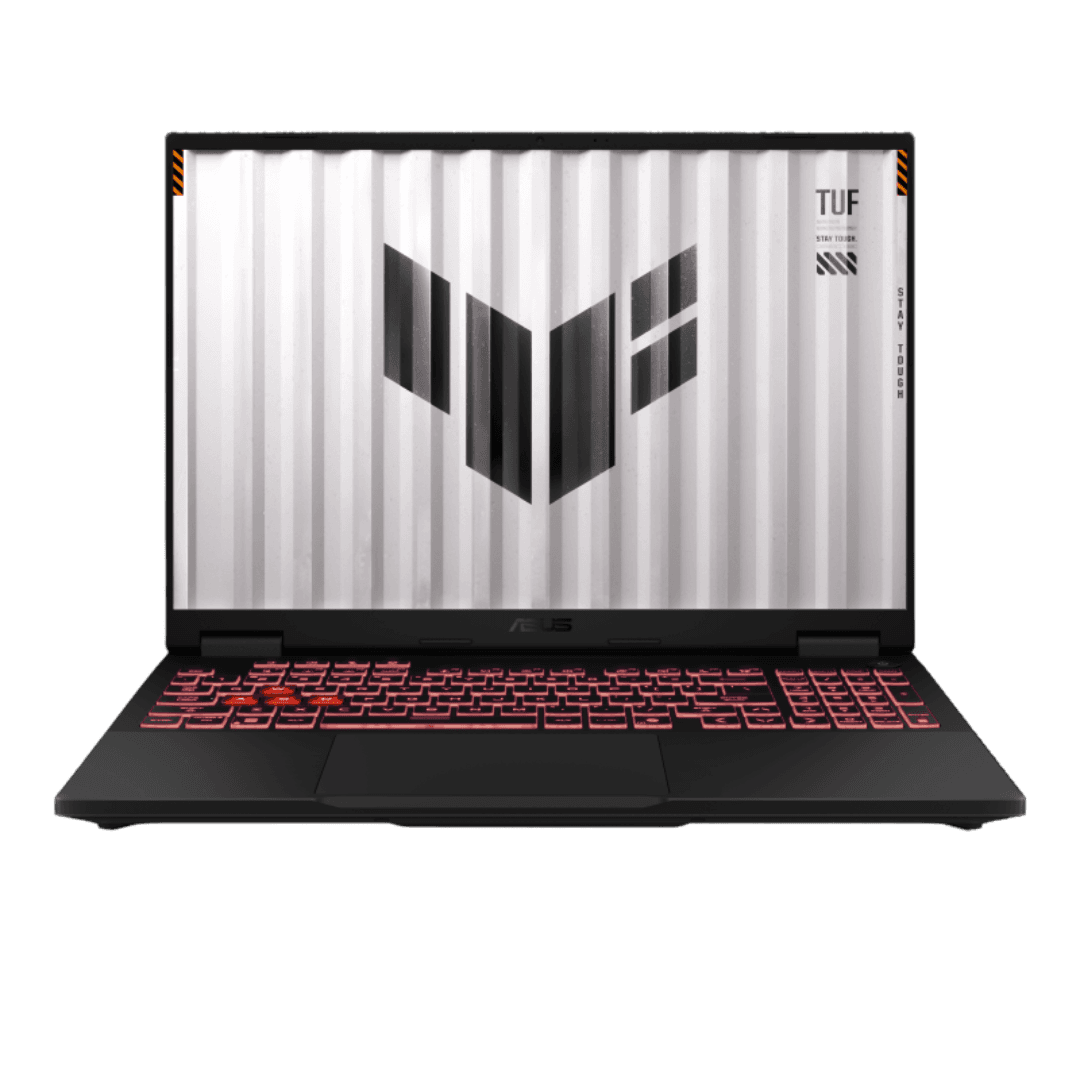 Asus TUF Gaming A16 2025 FA608PM-RV169W Gaming Laptop ,AMD Ryzen 9 8940HX 16 Inch ,1 Terabyte SSD ,16 GB ,NVIDIA GeForce RTX 5060 ,Windows 11 - Jaeger Grey