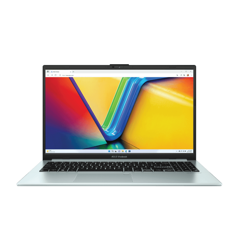 Asus Vivobook Go 15 E1504FA NJ001 Laptop ,AMD Ryzen 3 7320U 15.6 Inch ,256 GB SSD ,4 GB ,AMD Radeon Graphics ,FreeDos - Green Grey