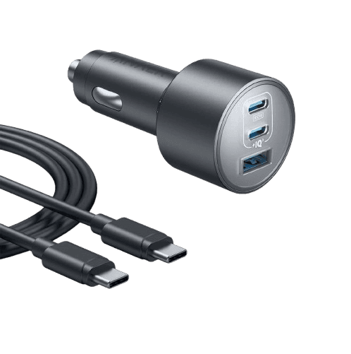 Anker Car Charger , 3 Ports , 167.5 Watt , Black - B2737HA1