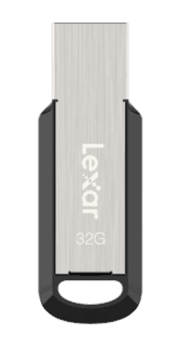 Lexar JumpDrive M400 USB-A Flash Drive , 32 GB , Silver - LJDM400032G-BNBNG