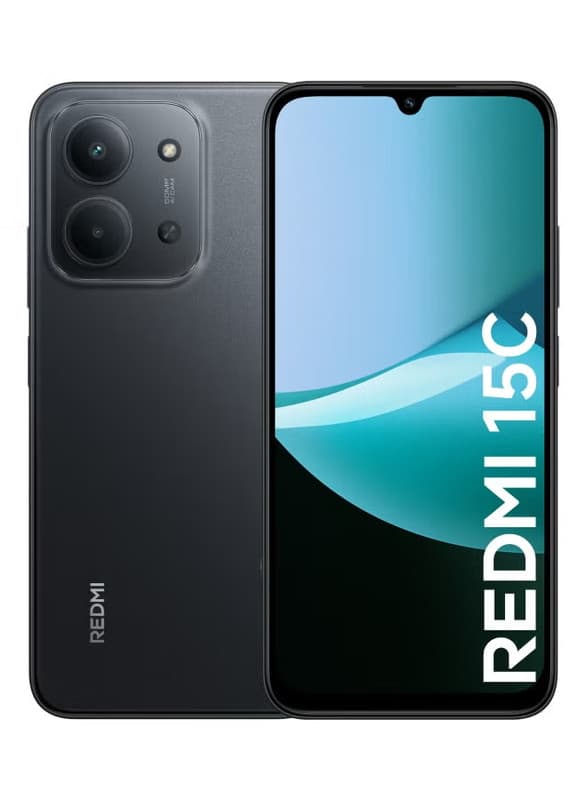 Xiaomi Redmi 15C , 256 GB , 8 GB , 4G LTE , Dual-SIM - Midnight Black