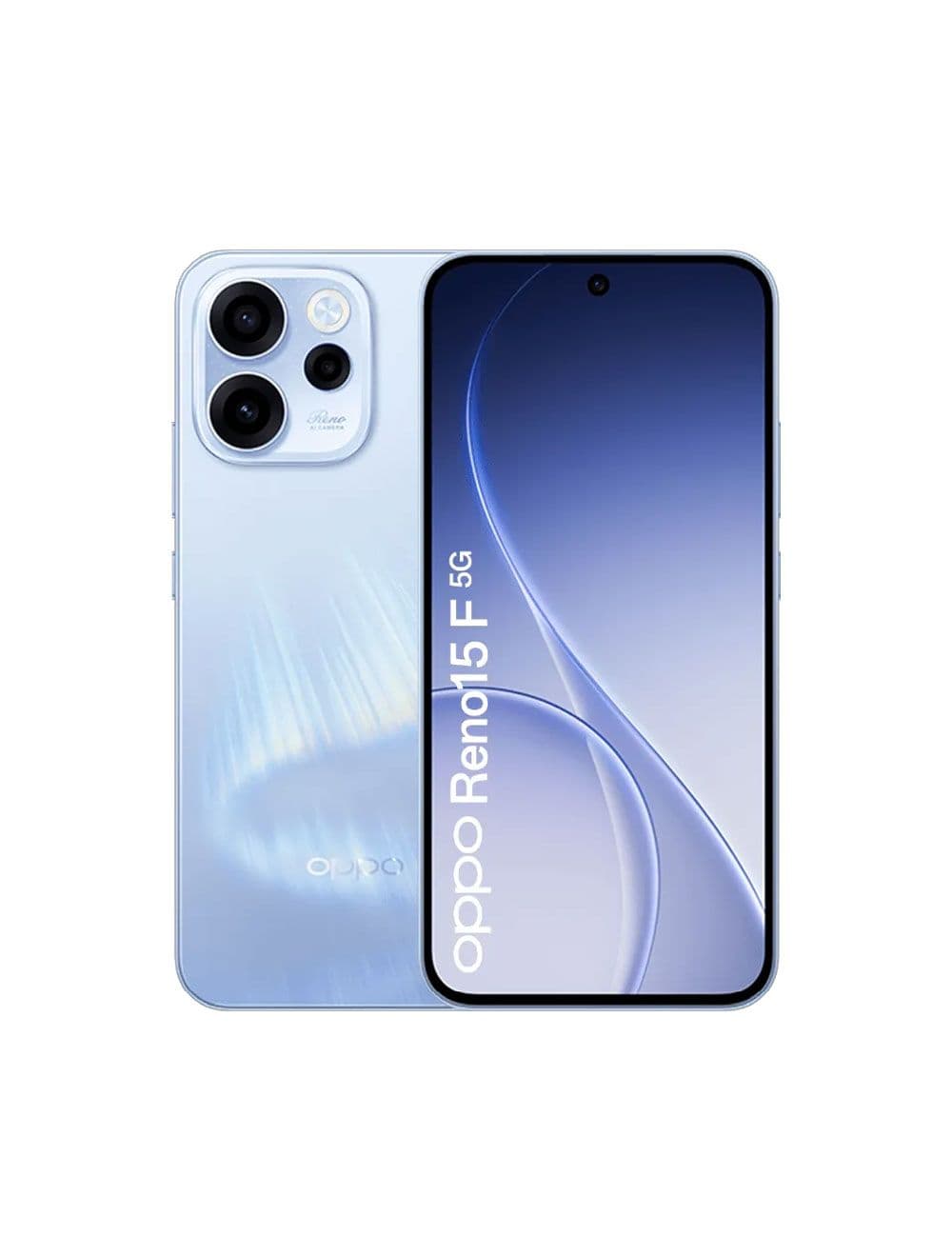 Oppo Reno 15F , 256 GB , 8 GB , 5G , Dual-SIM - Aurora Blue