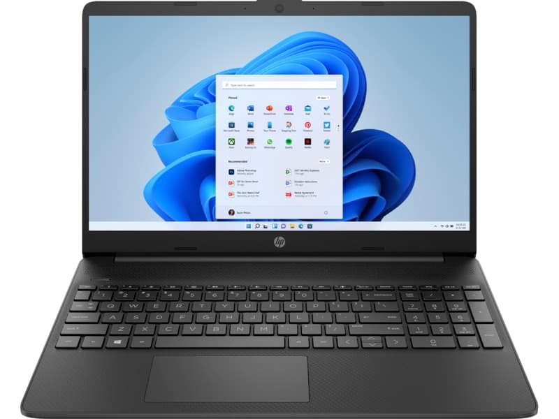 Hp EQ5048 Laptop ,Intel Core i3-1215U 15.6 Inch ,256 GB SSD ,4 GB ,Intel UHD Graphics ,Windows 11 - Black