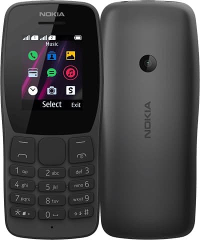 Nokia 110 (2019) Dual-SIM , Black