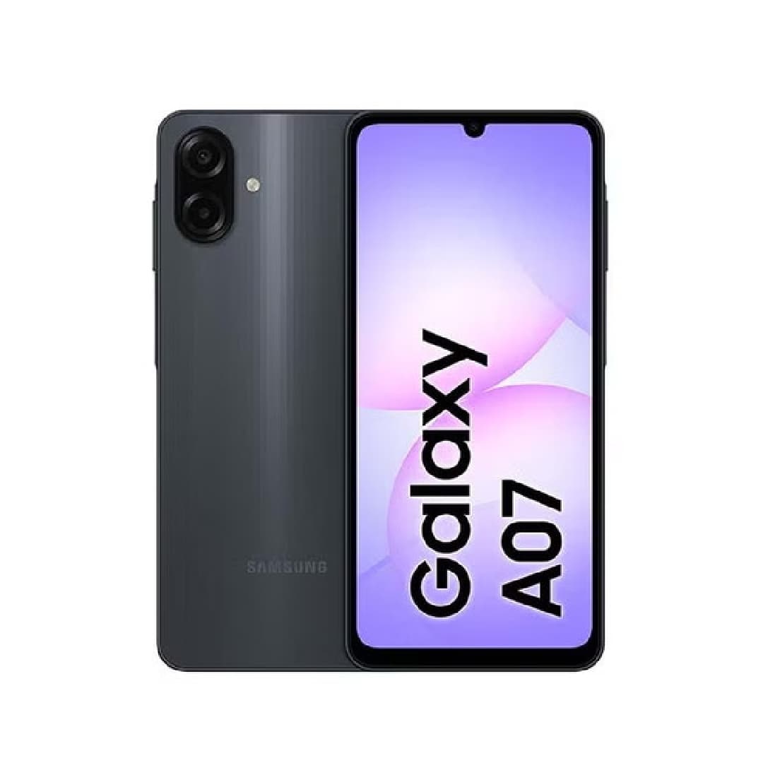 Samsung A07 , 128 GB , 6 GB , 4G LTE , Dual-SIM - Black