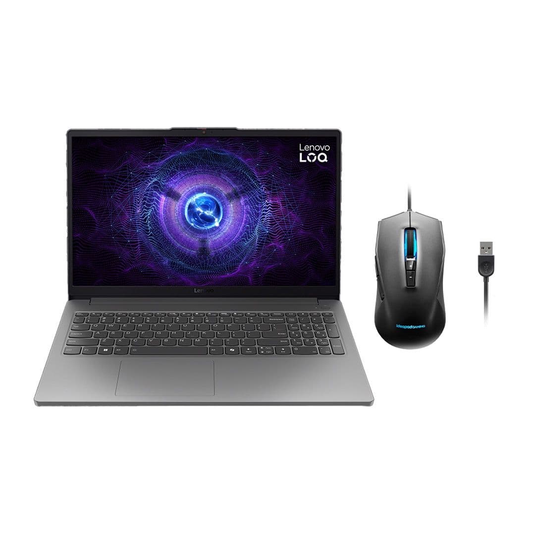 Lenovo LOQ 15IAX9E 83LK0070ED ,Intel Core i5-12450HX 15.6 Inch ,512 GB ,16 GB ,NVIDIA GeForce RTX 3050 ,Windows 11 - Luna Grey