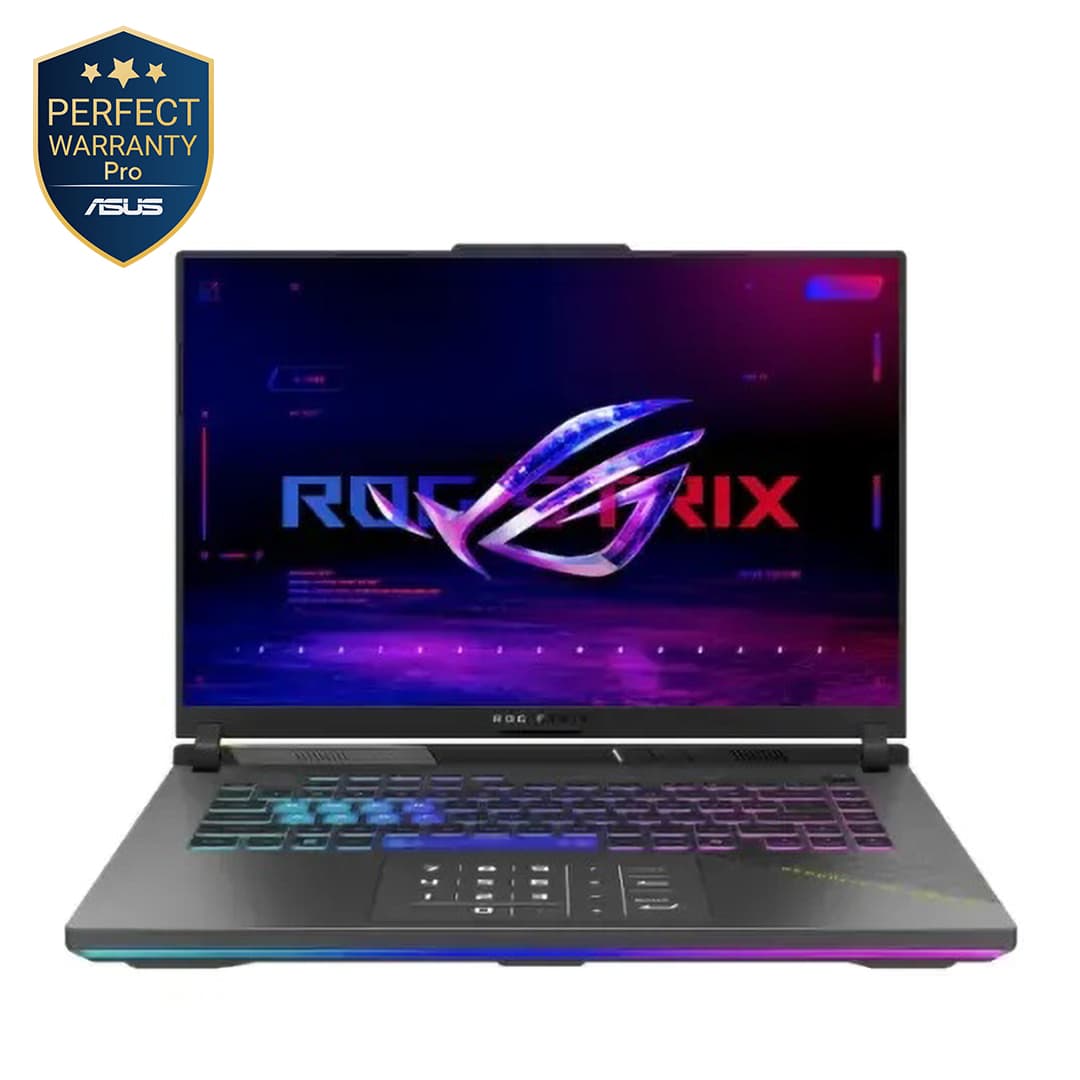 Asus ROG Strix G16​ G614PH-RV161W Gaming Laptop ,AMD Ryzen 9 8940HX 16 Inch ,1 Terabyte SSD ,16 GB ,NVIDIA GeForce RTX 5050 ,Windows 11 - Eclipse Grey