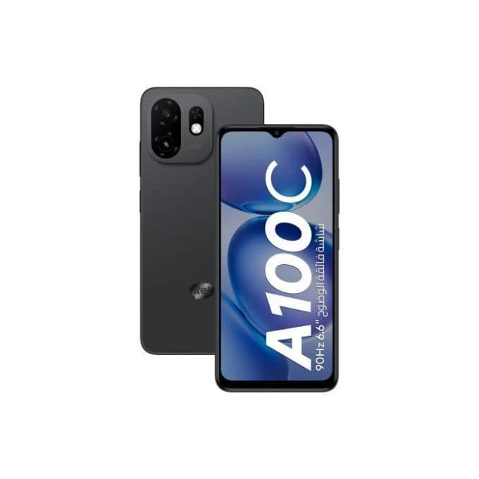 Itel A100C , 128 GB , 3 GB , 4G , Dual-SIM - Pure Black