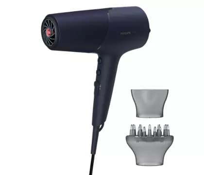 Philips Series 5000 Hair Dryer 2300 Watt , Metallic Blue - BHD510-00