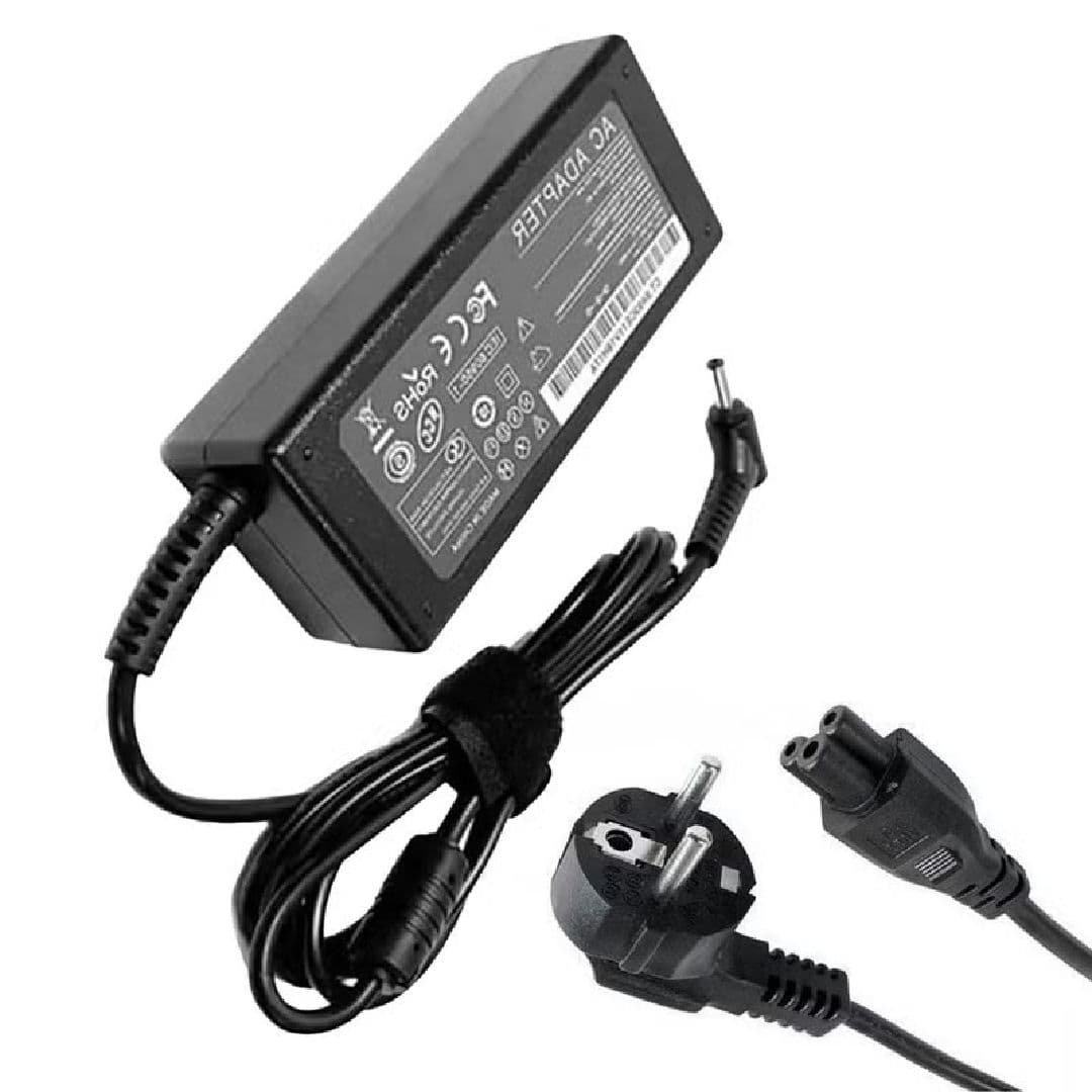 Generic Laptop Charger for Acer DC 3×1.1mm , 65 Watt , Black