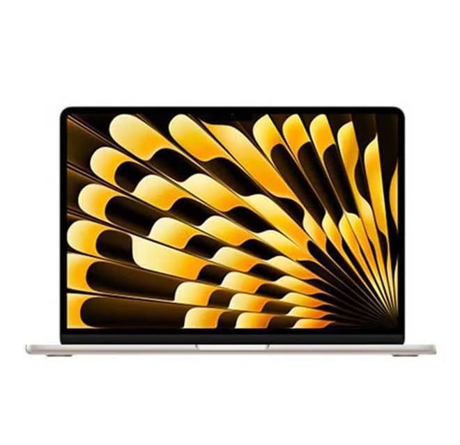 Apple MacBook Air 2025 MW103 ,Apple M4 chip with 10-core CPU 13 Inch ,512 GB ,16 GB ,Apple 10-Core GPU ,macOS - Starlight