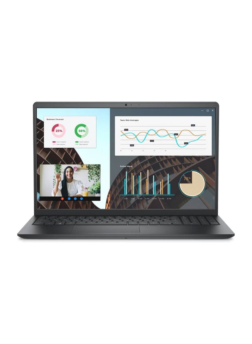 Dell Vostro 15-3530 Laptop ,Intel Core i5-1334U 15.6 Inch ,512 GB SSD ,8 GB ,Intel UHD Graphics ,Ubuntu - Carbon Black