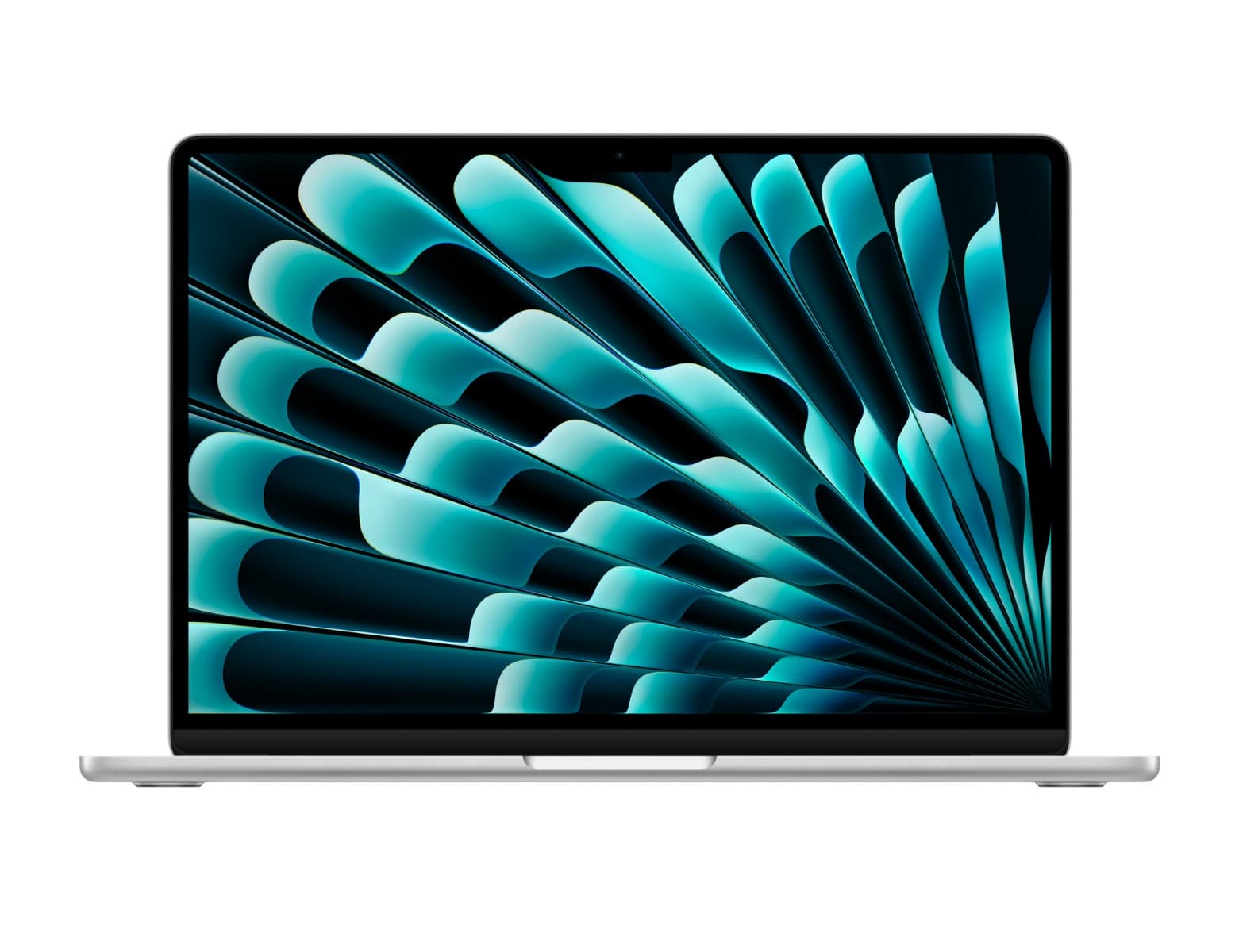 Apple MacBook Air Laptop ,Apple M3 chip with 8‑core CPU 13.6 Inch ,256 GB SSD ,8 GB ,Apple 8-core GPU ,macOS - Silver