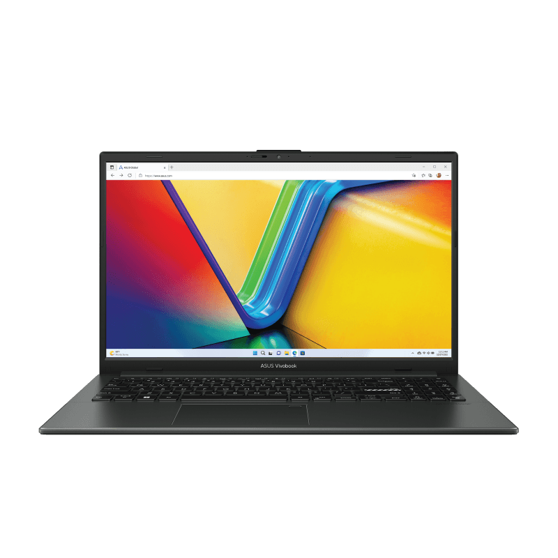 Asus Vivobook Go 15 E1504GA NJ606W Laptop ,Intel Core i3-N305 15.6 Inch ,256 GB SSD ,4 GB ,Intel UHD Graphics ,Windows 11 - Black