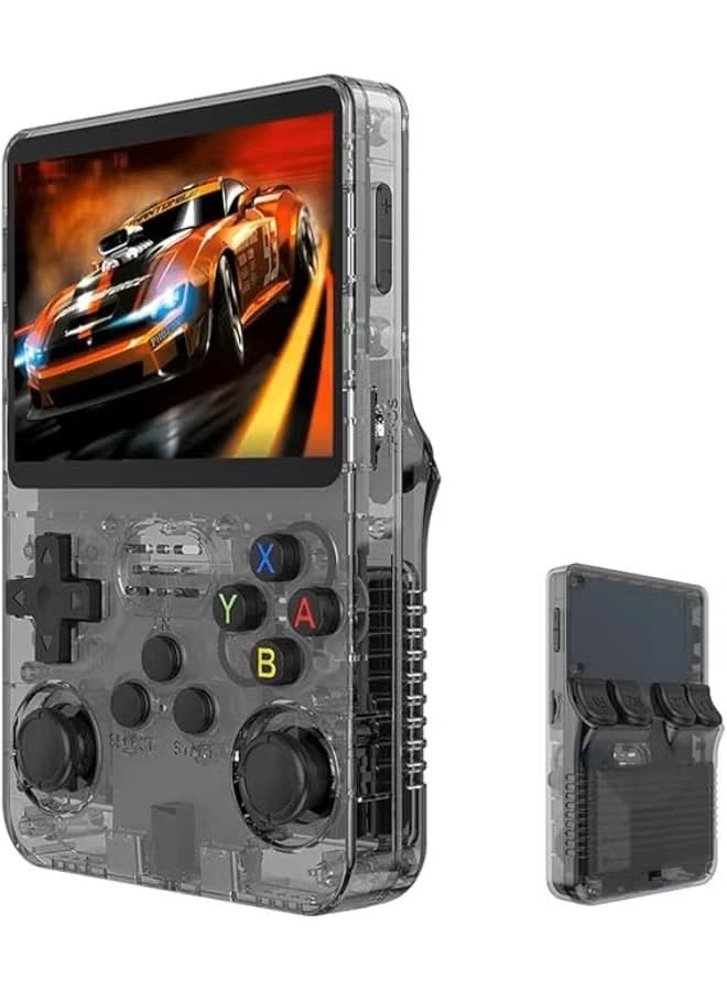 Generic Retro Handheld Gaming Console , Black - R36S