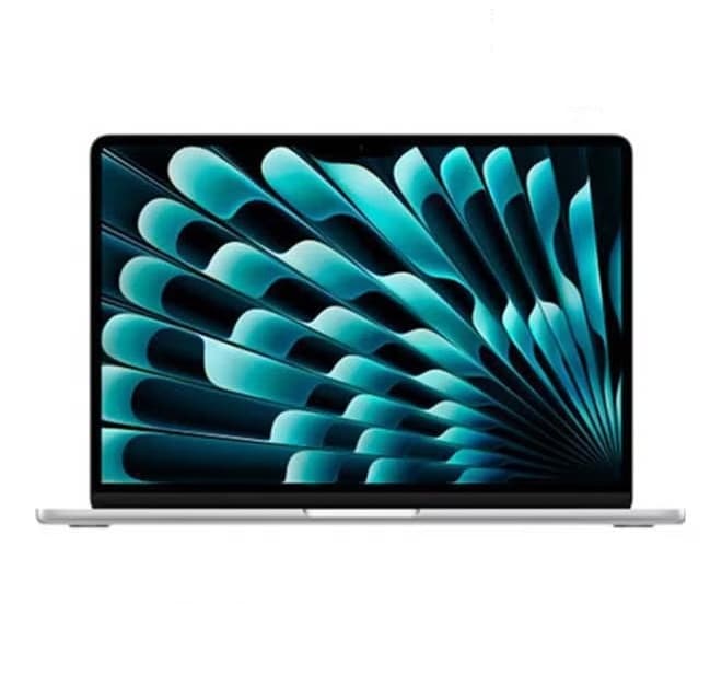 Apple MacBook Air 2025 MW0W3 ,Apple M4 chip with 10-core CPU 13 Inch ,256 GB ,16 GB ,Apple 8-core GPU ,macOS - Silver