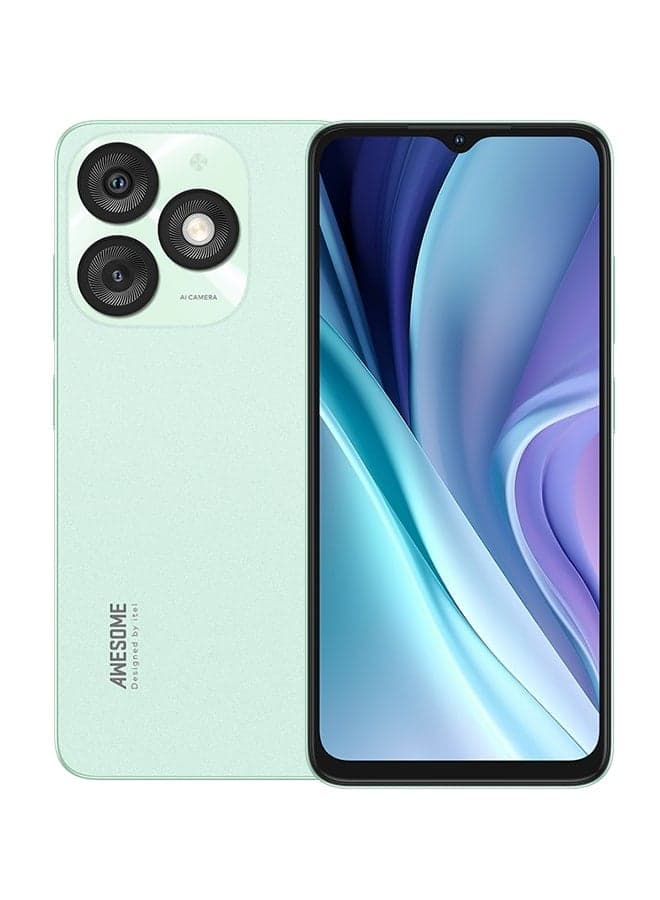 Itel A50 , 64 GB , 3 GB , 4G , Dual-SIM - Lime Green