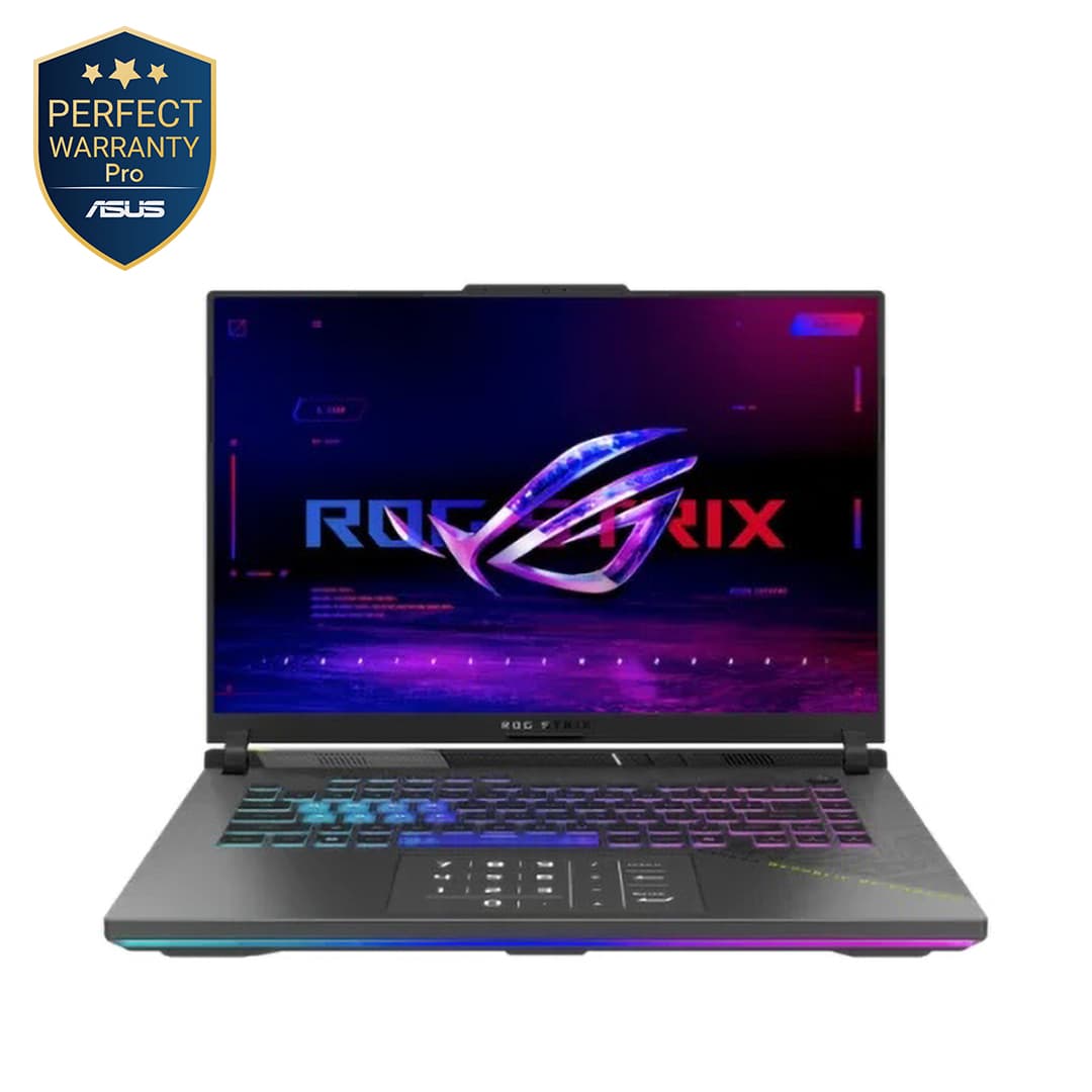 Asus ROG Strix G16 G614FM-RV169W​ Gaming Laptop ,AMD Ryzen 9 9955HX 16 Inch ,1 Terabyte SSD ,16 GB ,NVIDIA GeForce RTX 5060 ,Windows 11 - Eclipse Gray
