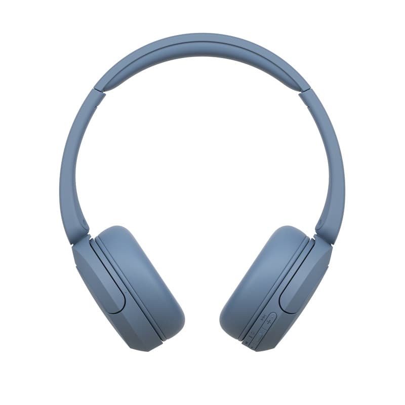 Sony Wireless Over Ear Headphones with Microphone , Blue - WH-CH520